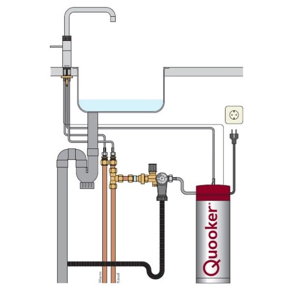 quooker-fusion-kraan-square-rvs-met-pro3-vaq-reservoir-tekening