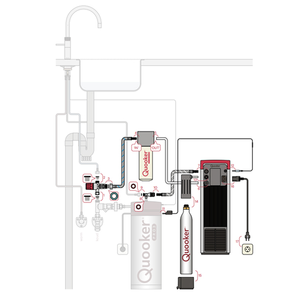 quooker-met-fusion-square-zwart-met-pro3-vaq-reservoir-met-cube-tekening