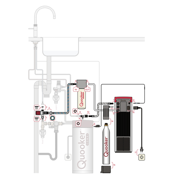 quooker-met-fusion-square-zwart-en-combi-plus-reservoir-met-cube-tekening