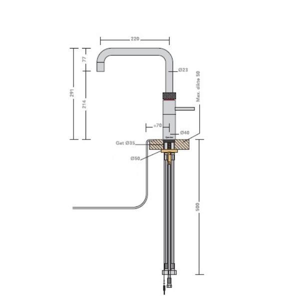 quooker-fusion-chroom-square-tekening
