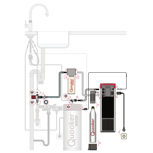 quooker-flex-zwart-en-combi-reservoir-met-cube-tekening