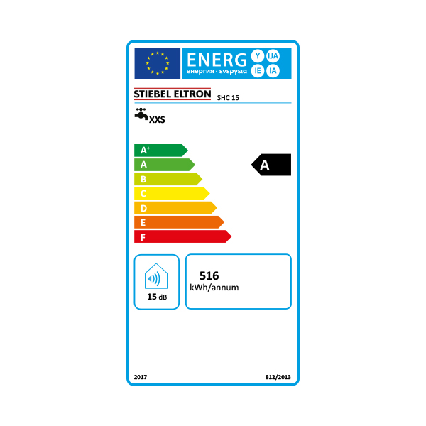 Boiler-15-liter-energielabel