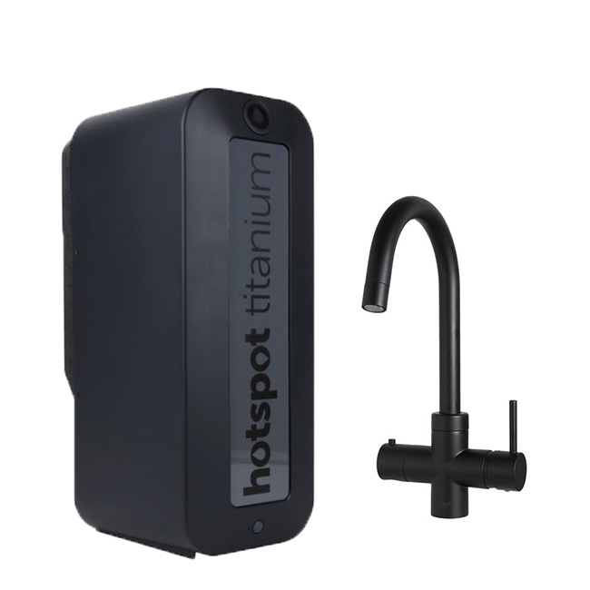 hotspot-titanium-calisto-kokend-water-kraan-mat-zwart-8-liter-boiler