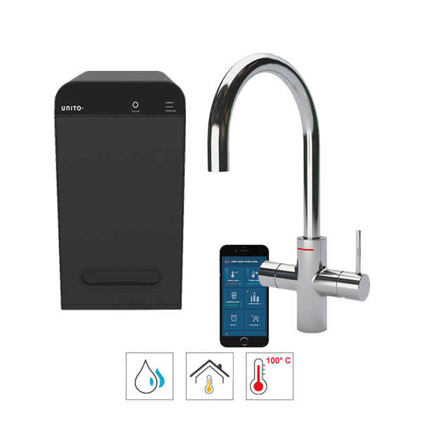 unito-lava-3-in-1-cosmos-rond-chroom-kokend-water-kraan