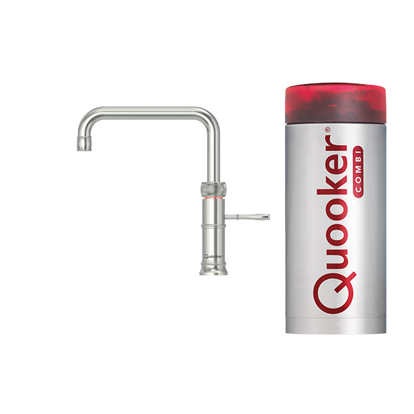 Quooker Classic Fusion Square RVS kokend water kraan, gratis verzending
