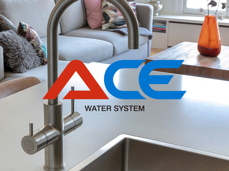 Ace kraan met logo van Ace